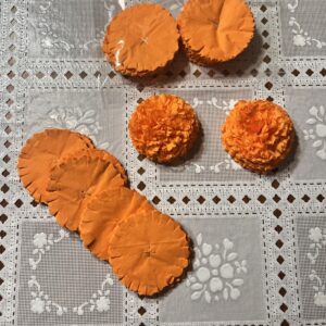 FLOR DE CEMPASUCHIL DE PAPEL