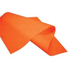 PAPEL CHINA COLOR NARANJA